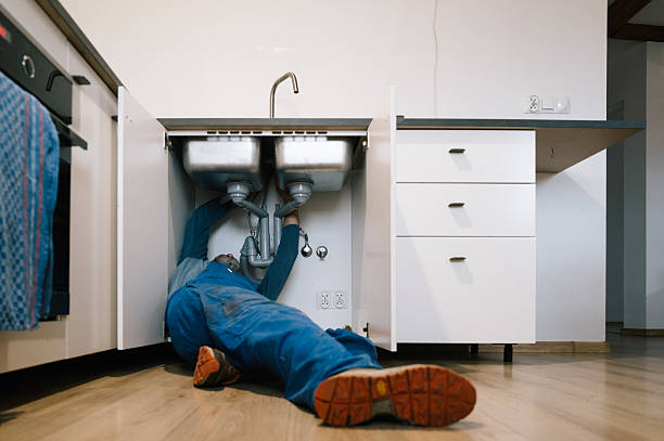 Professional Drain Cleaning technician working in Columbia, PA